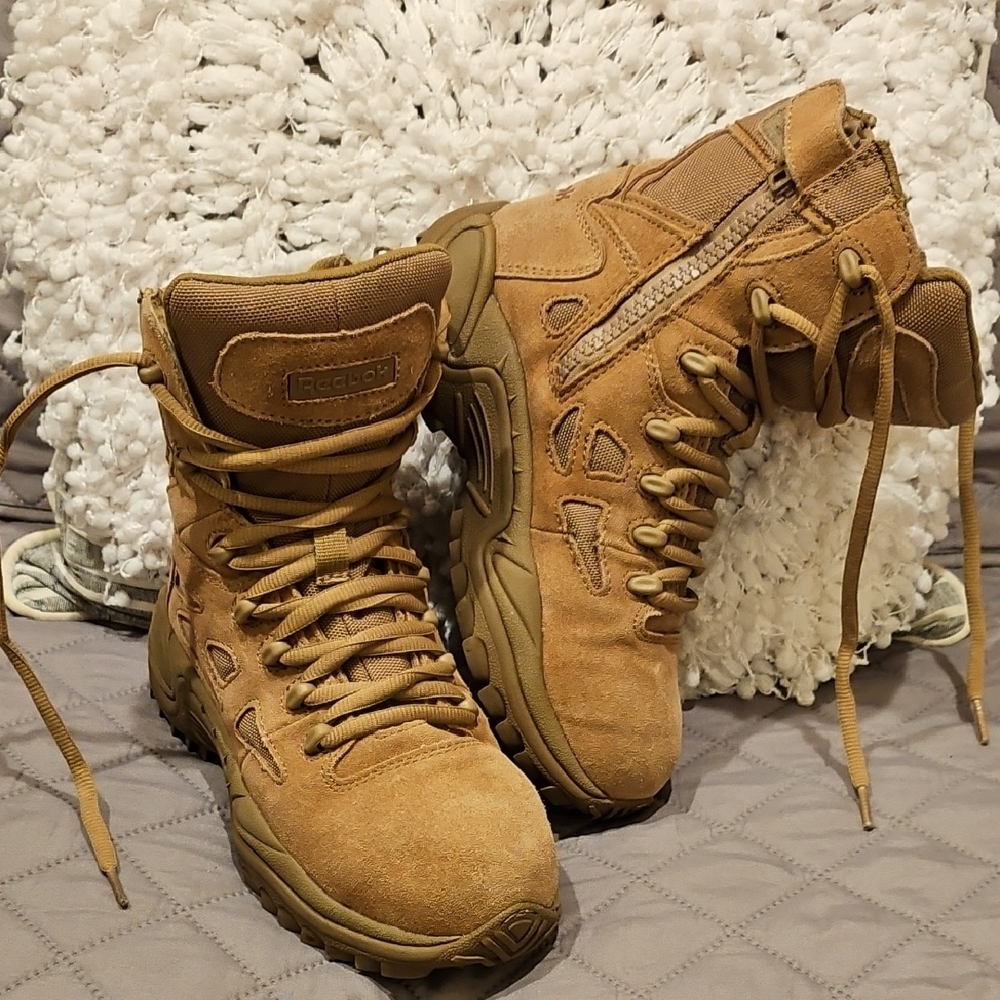 Reebok Rapid Response Tactical Tan Boots